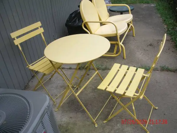 patio furniture