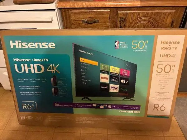 Hisense 50 TV--NEW IN BOX--UNOPEN