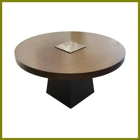 Conde House Kaji Round Dining Table, 54 Inches. Estimate Price: $5,100