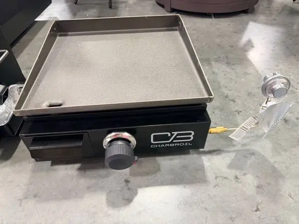 Charbroil 17 Tabletop Steel Gas Griddle Brand New