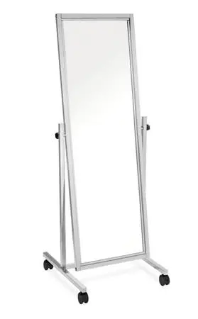 Wardrobe Mirror Full Length on Wheels
