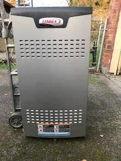 Propane gas furnace