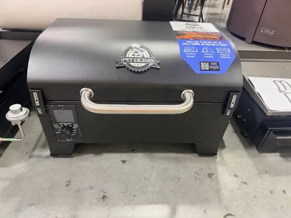 Pit Boss Table Top Wood And Electric Pellet Grill Tailgate Grill Black