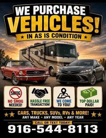 1950 to 2023 vehicles, cars, trucks, RVs, etc.