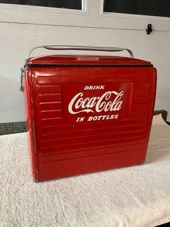 Coca Cola Picnic Cooler 1950s