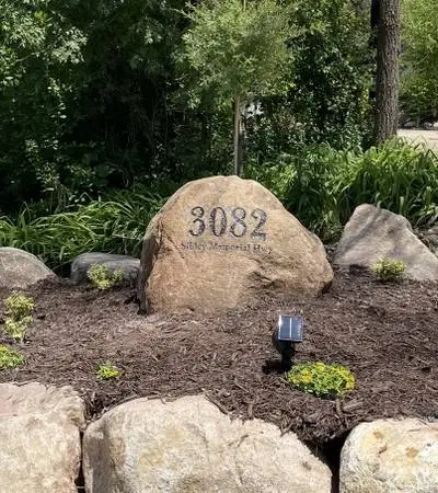 Custom Rock Engraving