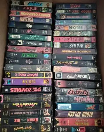 Huge lots of vhs tapes wanted even willing to buy 1000s