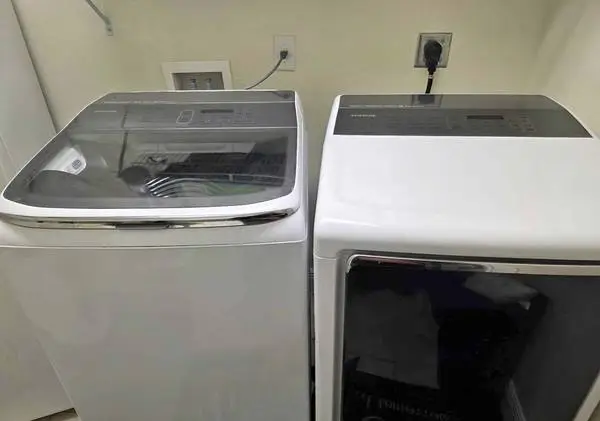 Free washer and dryer