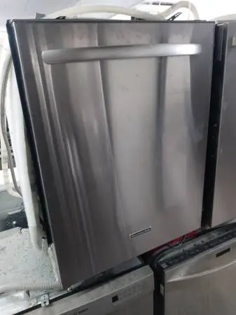 ★KitchenAid stainless steel dishwasher with stainless tub