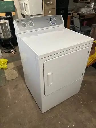 Refurbished GE gas dryer installed