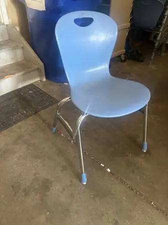 50 blue event chairs for sale