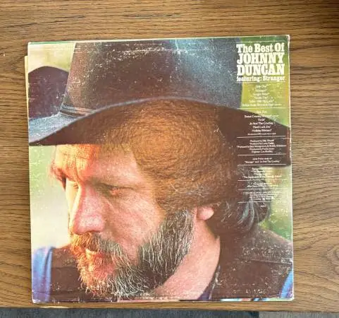 Johnny Duncan Greatest Hits LP--1976