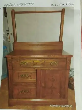 American Oak furniture,  - 11 items
