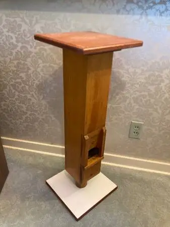 Vintage Bourdon Organ Pipe Plant Stand 31” Tall