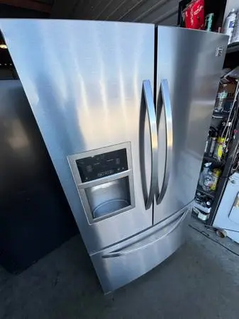 Kenmore refrigerator french 3 door stainless steel