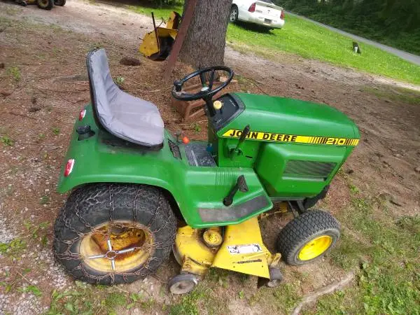 John Deere 210 Garden Tractor Tlc