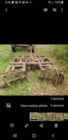 5 Ft. Set Of Old Disc,,, Works