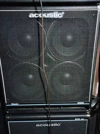 Acoustic Modern B410C 4x10 Bass Guitar Cabinet.. Upgraded