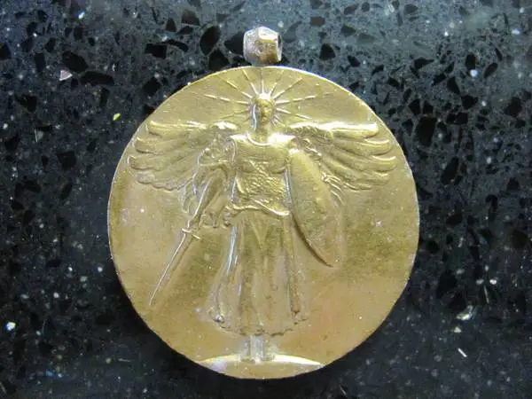 1914-18 WW I The Great War For Civilization US Bronze Victory Medal