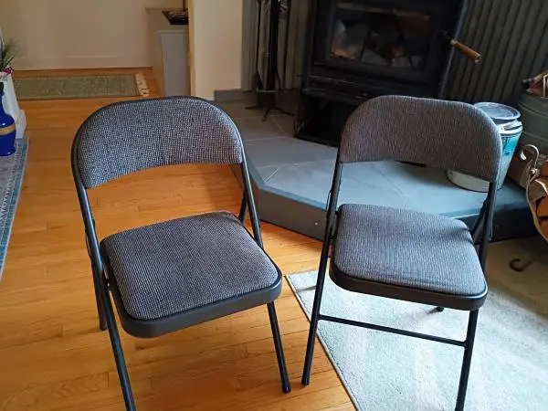 Cushioned Folding Chairs