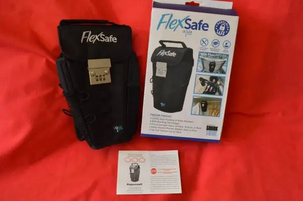 AquaVault Portable Travel Safe – Classic Anti-Theft, Nylon Cut-Resist