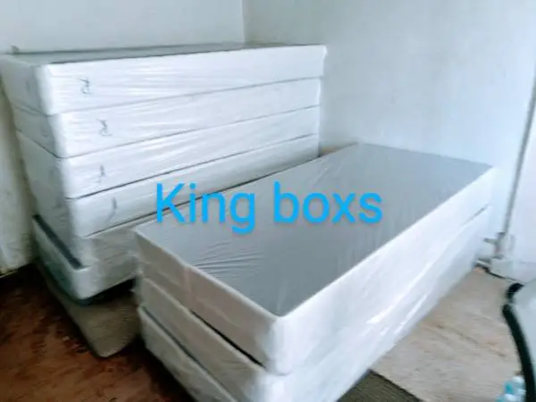 $160 king boxspring brand new free delivery same day