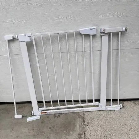Metal safety gate