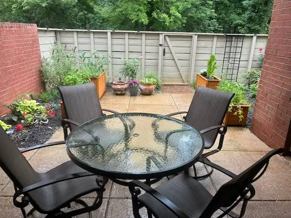 Patio table and 4 chairs