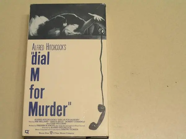 DIAL M FOR MURDER * ALFRED HITCHCOCK
