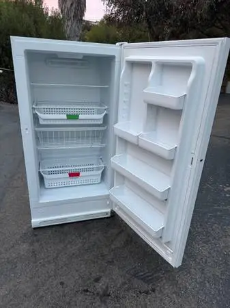 Large 17 cubic upright freezer frost free (free local delivery)