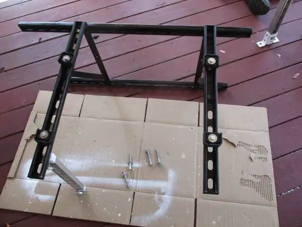 mini split outside condenser wallmount bracket