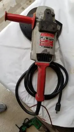 GRINDER, MILWAUKEE LARGE HEAVY DUTY, ANGLE GRINDER