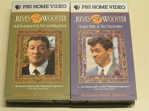 JEEVES AND WOOSTER * VHS * BRITISH TV