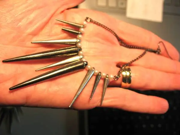 Big Gothic Dangle Earrings $5
