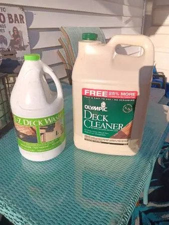 Deck Cleaners 3.5 Gallons total