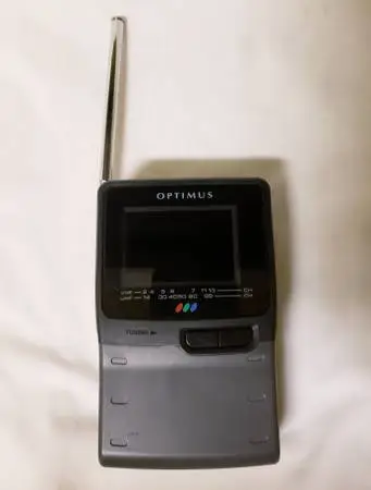 Optimus Portable LCD Color TV