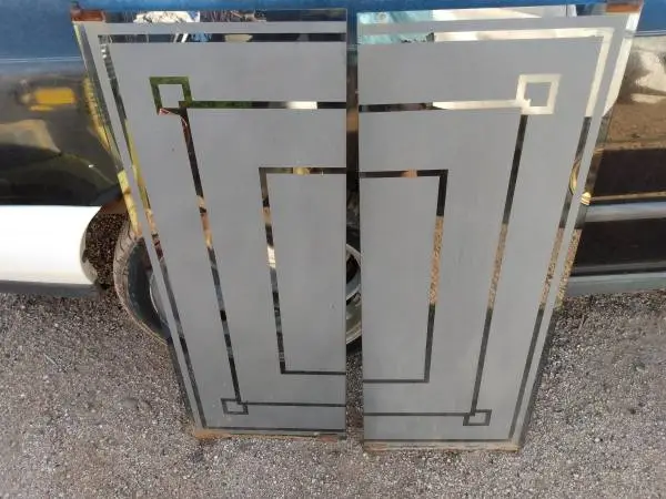 ART DECO GLASS DOORS