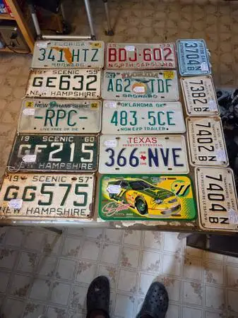 LICENSE PLATES