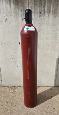 C25 Argon (75/25) Welding Gas Bottle - Size T - FULL - Torch Tank MIG