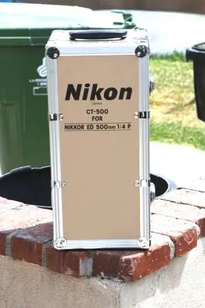 NIKON 500MM F4 NIKKOR MANUAL FOCUS LENS & CASE