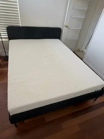 IKEA Slattum Queen with or without Akreham Mattress