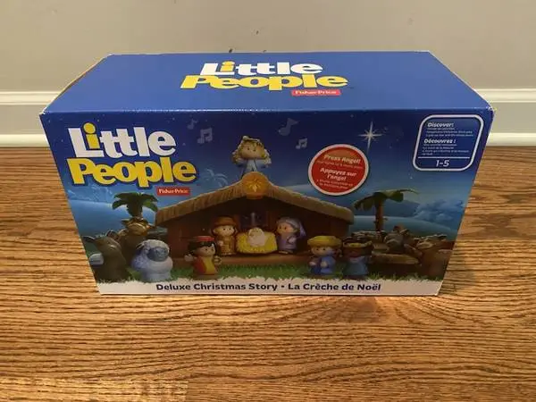 FISHER PRICE LITTLE PEOPLE NATIVITY SET ~ NEW ~ SEALED
