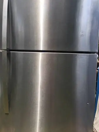 Stainless Refrigerator Freezer Ice Maker by Whirlpool Warranty unit
