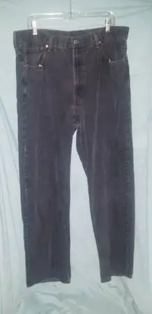 Vintage Black Levis Strauss and Co. Mens Jeans 40 X 34  Excellent Condition