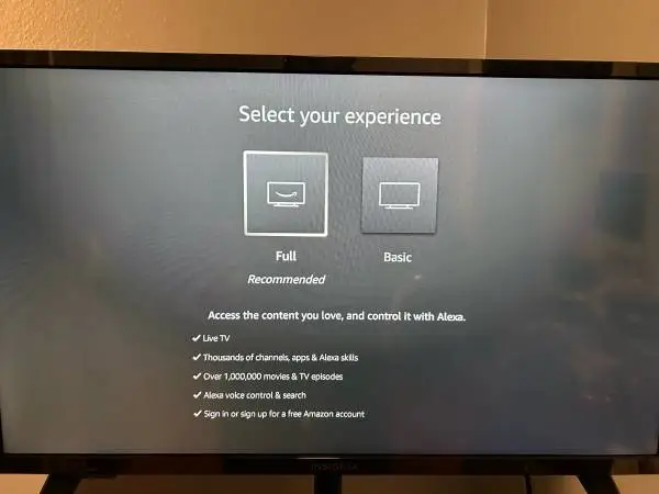 Like New Insignia 32inch Fire TV