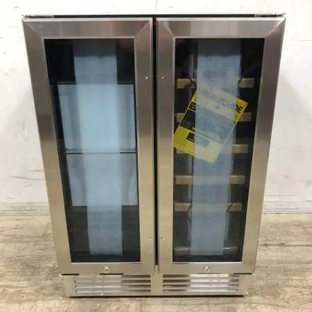 Koolatron 24 Built-In Dual Zone Wine and Beverage Cooler Refrigerator