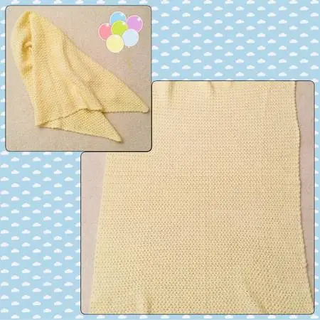 Infant / baby blanket - handcrafted