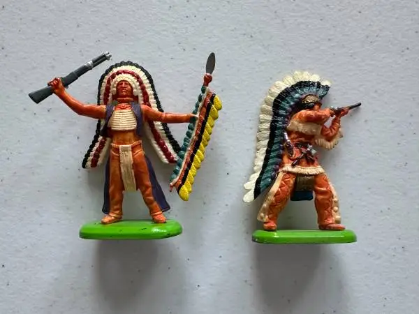 Vintage 1971 “Britains” Native American Toys