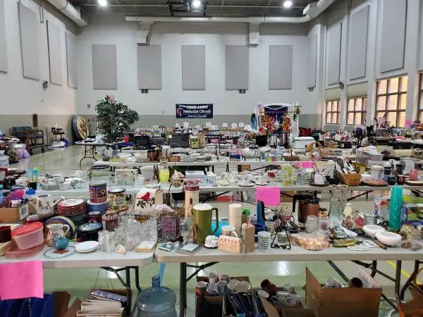 Annual Yard, Book and Bake Sale to benefit church missions