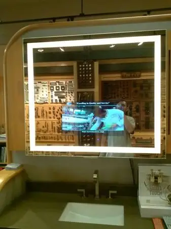 Electric Mirror With TV Size42x36